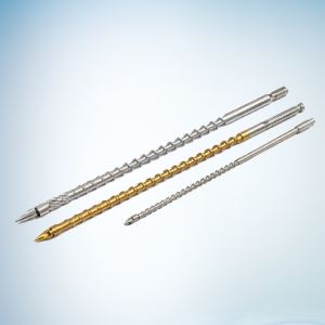 Įpurškimo lipdiniai varžtas barelį